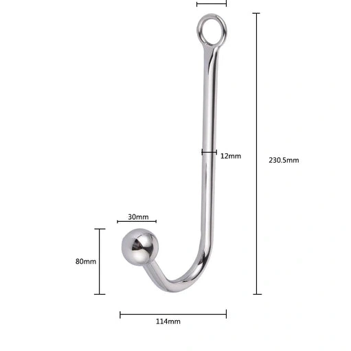 Anal Hooks Hook Collar and with Beaded Anal Elegant 5334 Cuffs 0930